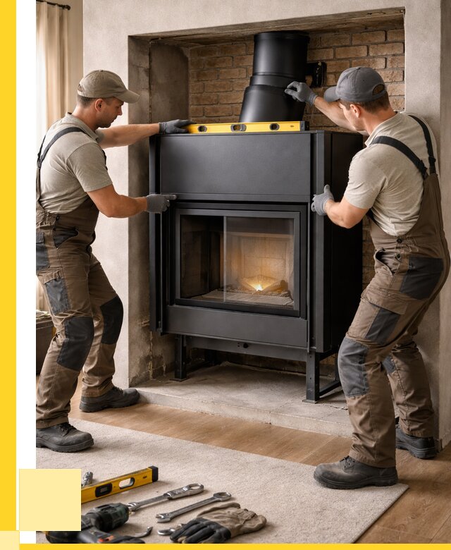 Установка каминных топок в Чернушке под ключ от 18281 р. | ЭриданЧрш