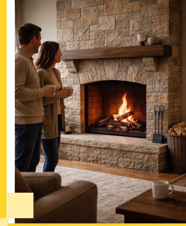 Каменные камины на заказ в Чернушке от 182808 р. | ЭриданЧрш