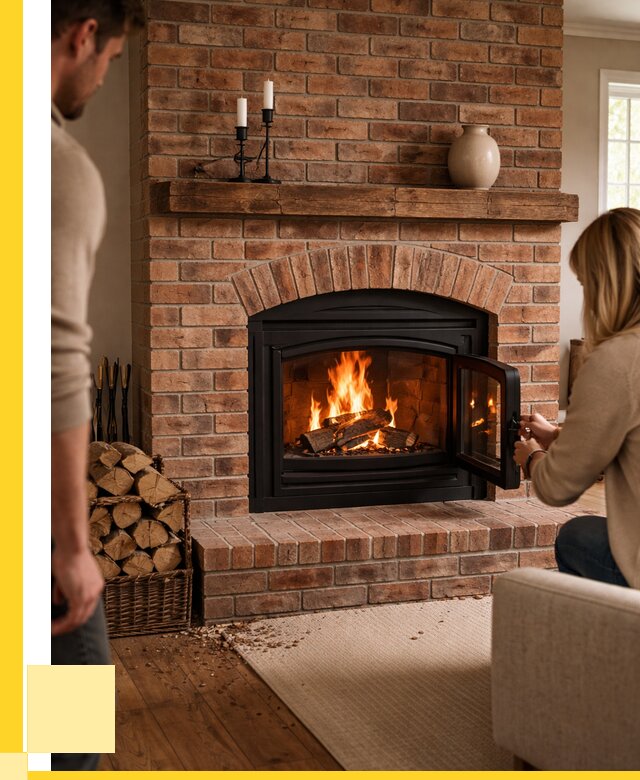 Кирпичные камины под ключ в Чернушке от 152340 р. | ЭриданЧрш