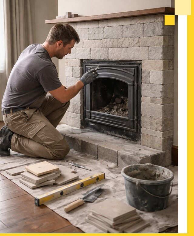 Профессиональный ремонт каминов в Чернушке восстановление и сервис