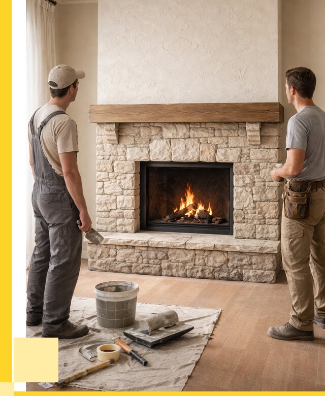 Отделка каминов в Чернушке от 6601 р. под ключ | ЭриданЧрш