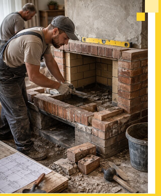 Изготовление и установка каминопечей под ключ в Чернушке