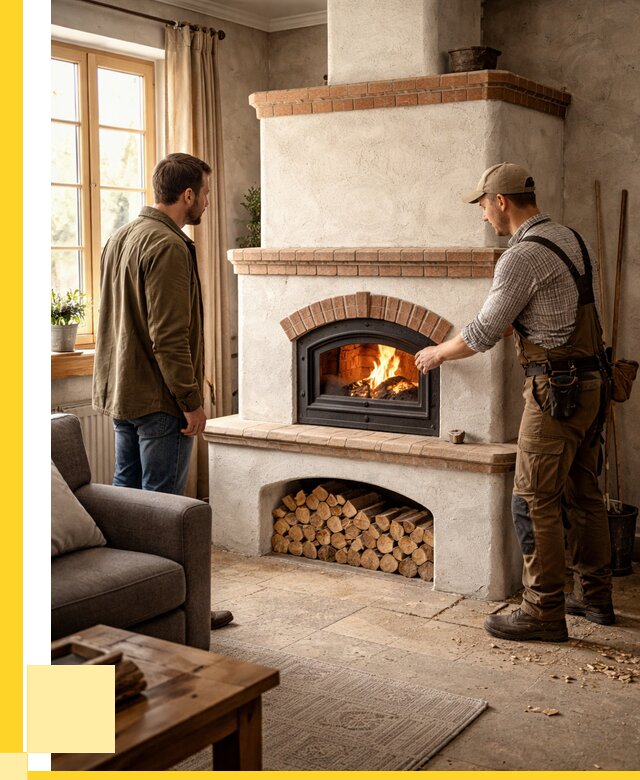 Печи камины в Чернушке: кирпичные, изразцовые от 60936 р. | ЭриданЧрш