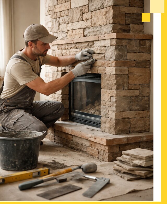 Проектирование и установка печей-каминов под ключ в Чернушке