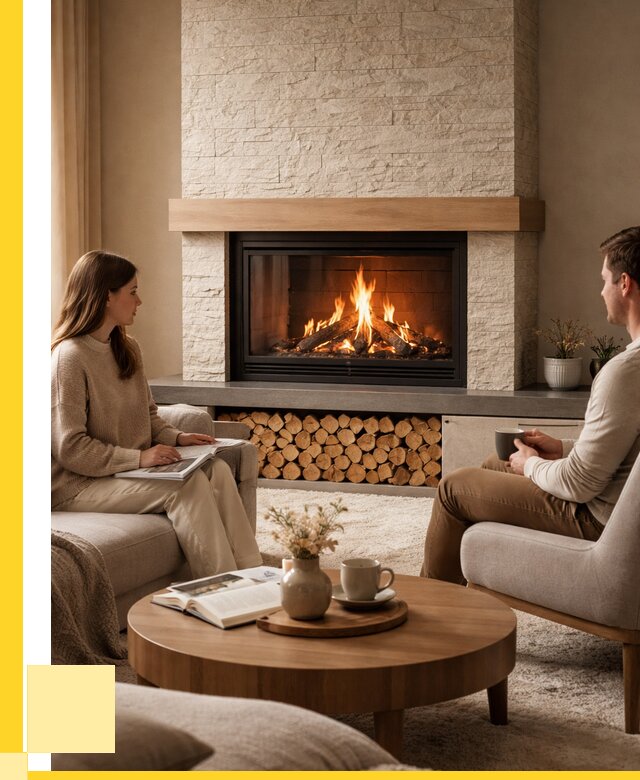 Камины со стеклом в Чернушке от 182808 р. | ЭриданЧрш — топки 3 стекла