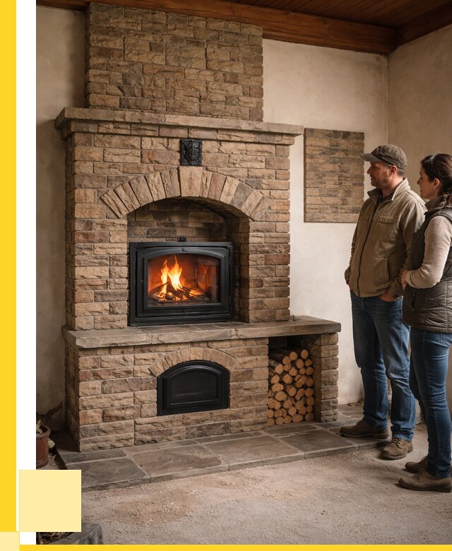 Кирпичная печь под ключ в Чернушке от 152340 р. | ЭриданЧрш