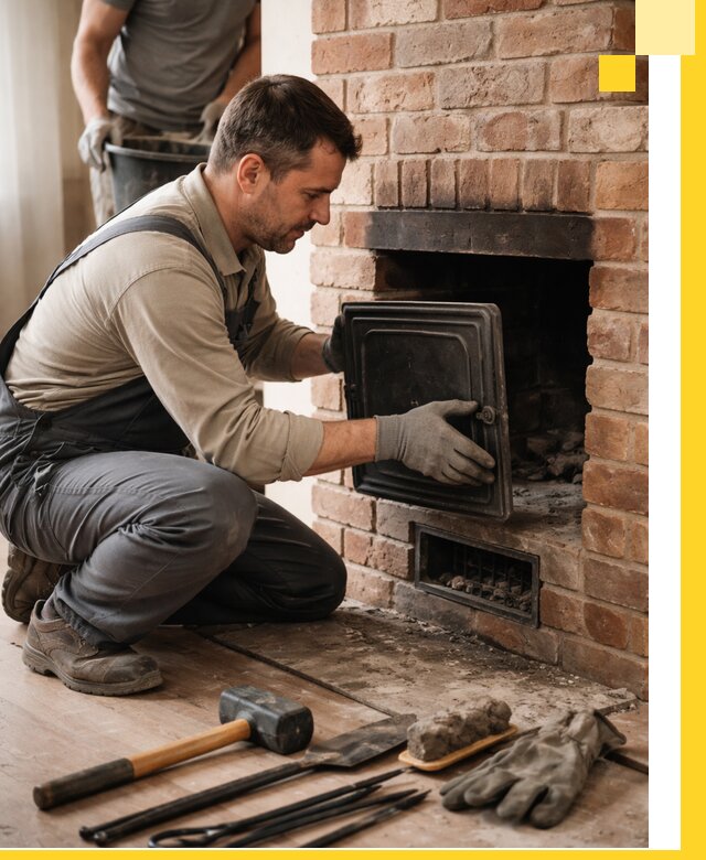 Ремонт печей в Чернушке с гарантией качества и безопасности