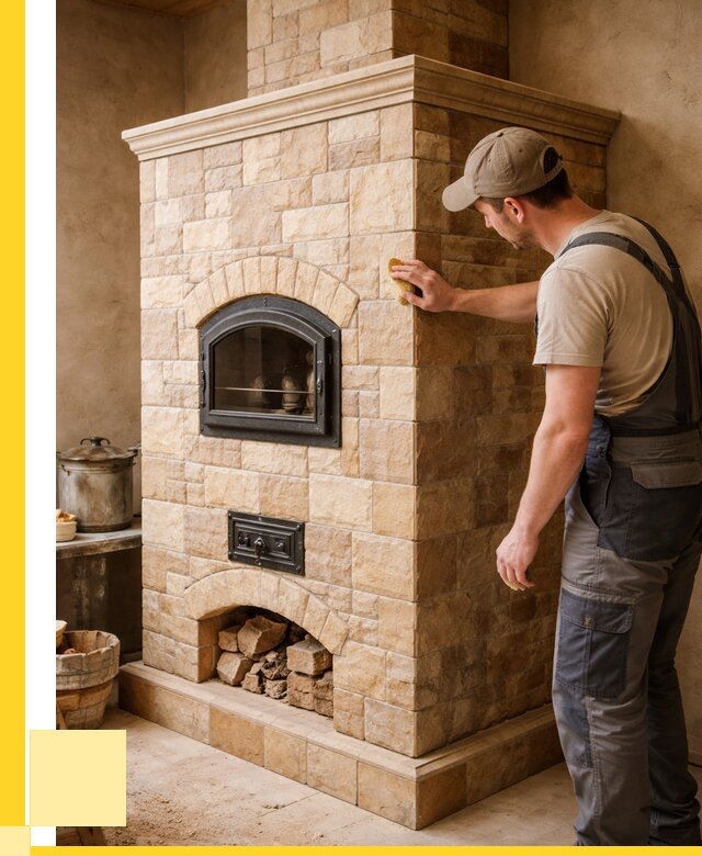 Облицовка печей в Чернушке от 4570 р. под ключ | ЭриданЧрш