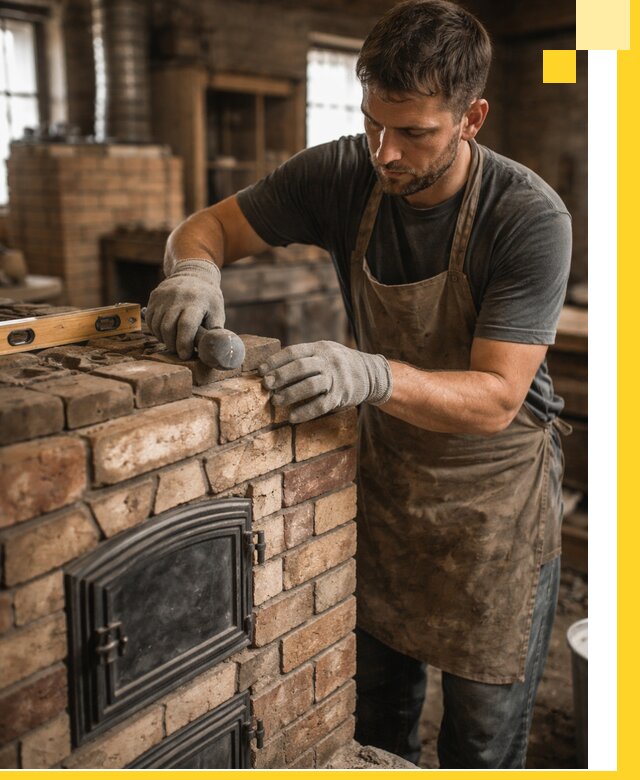 Изготовление печей на заказ в Чернушке с проектом и монтажом