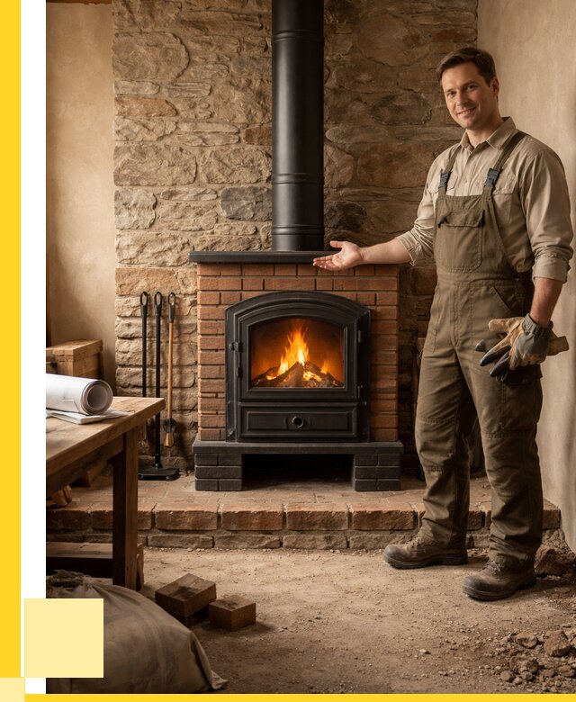 Печи отопительные из кирпича в Чернушке от 81248 р., ЭриданЧрш