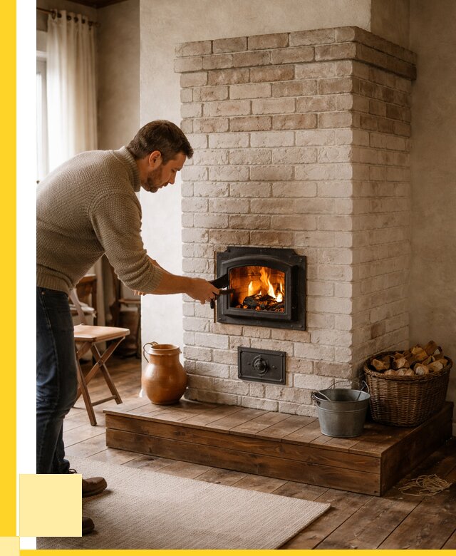 Печь голландка из кирпича в Чернушке от 86326 р. | ЭриданЧрш