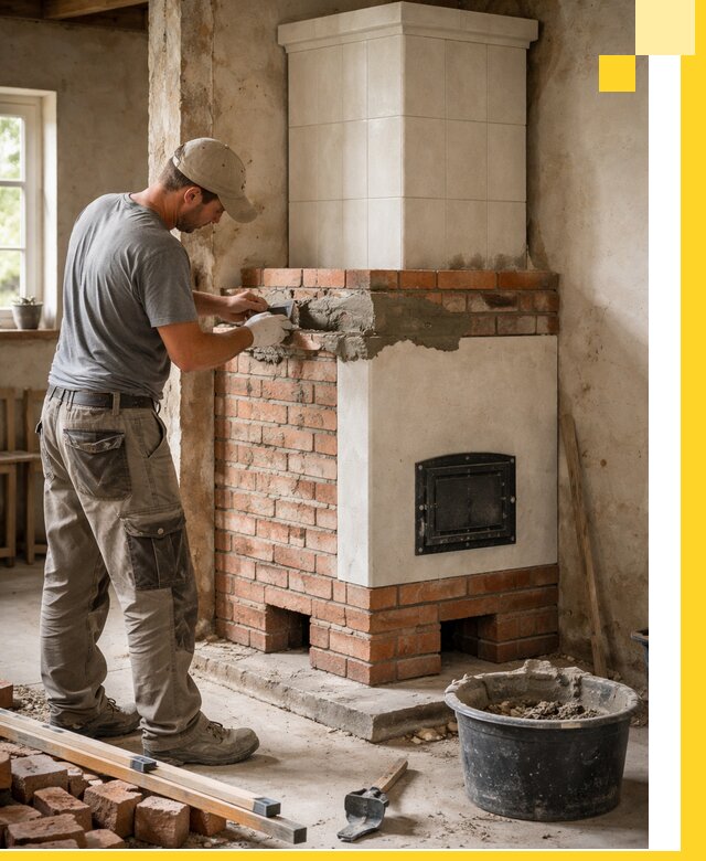 Изготовление и установка печей-голландок под ключ в Чернушке