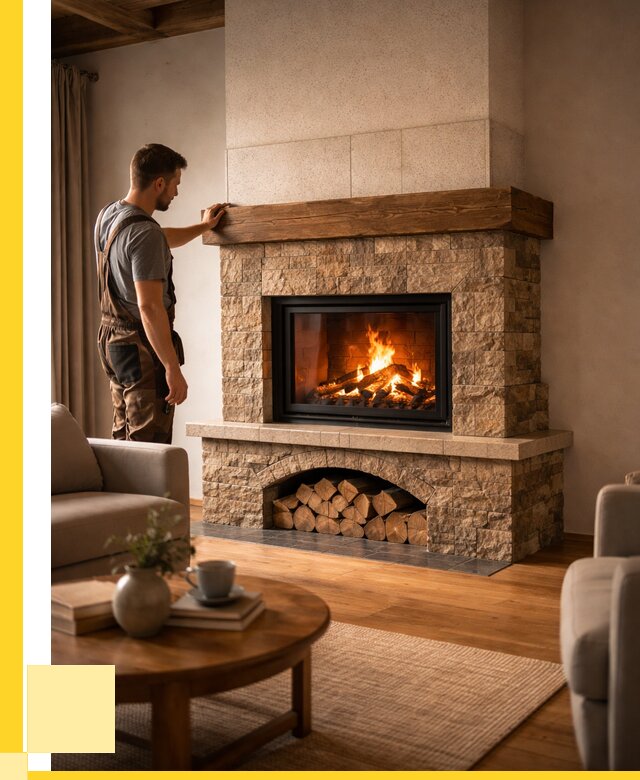 Печи камины для дома под ключ в Чернушке от 55858 р. | ЭриданЧрш