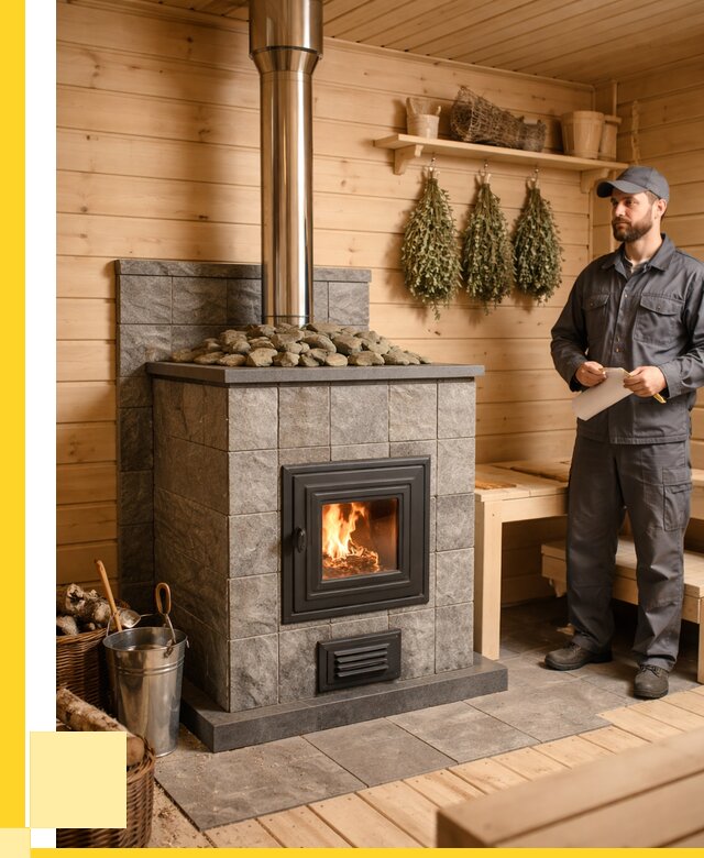 Печи для бани под ключ в Чернушке от 121872 р. | ЭриданЧрш