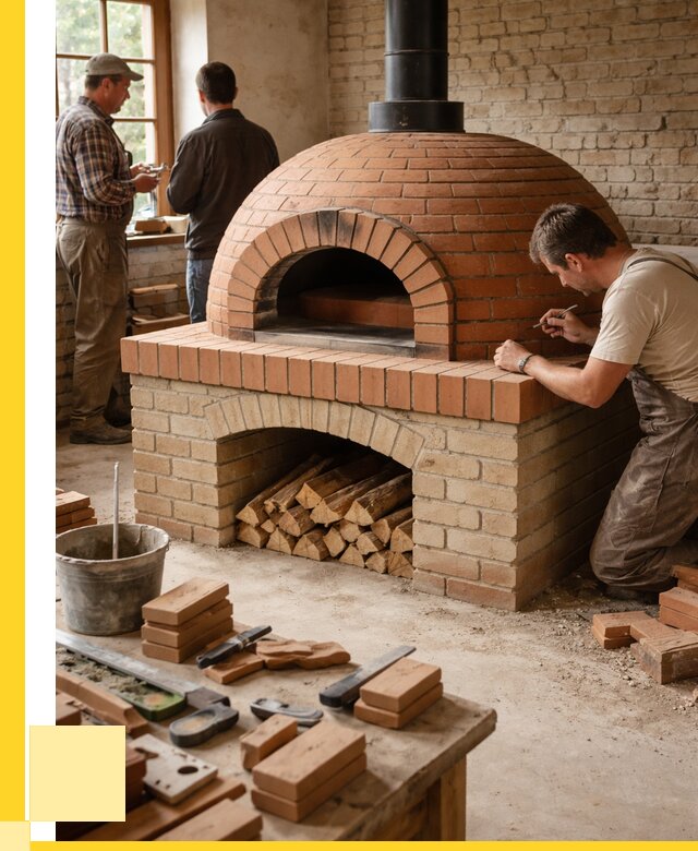 Помпейская печь дровяная для пиццы в Чернушке | ЭриданЧрш от 203120 р.