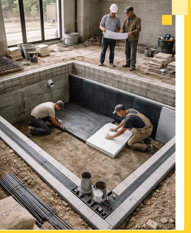 Проекты частных и общественных бассейнов под ключ в Чернушке