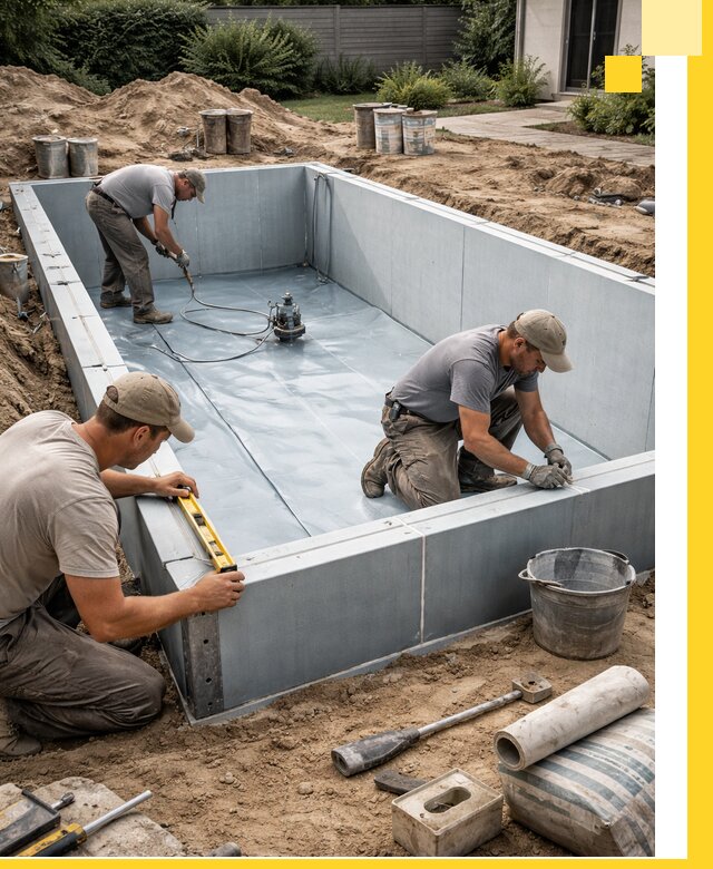 Профессиональный монтаж бассейнов под ключ в Чернушке с гарантией