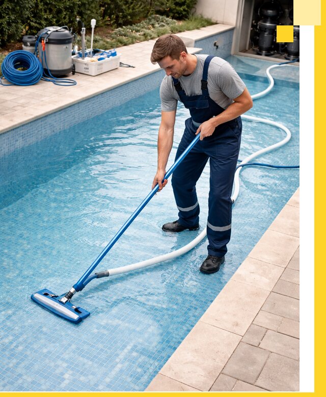 Профессиональная чистка бассейнов и фильтров в Чернушке под ключ