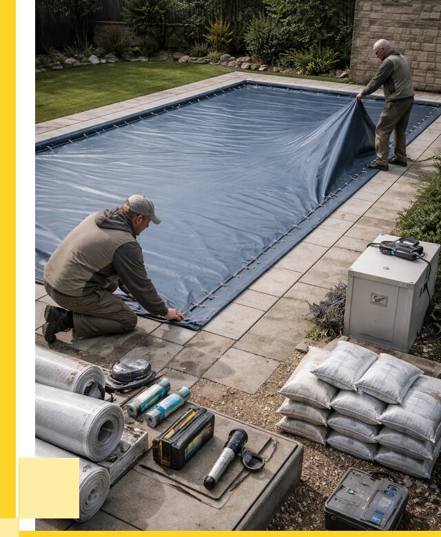 Консервация бассейнов в Чернушке под ключ от 6601 р. | ЭриданЧрш