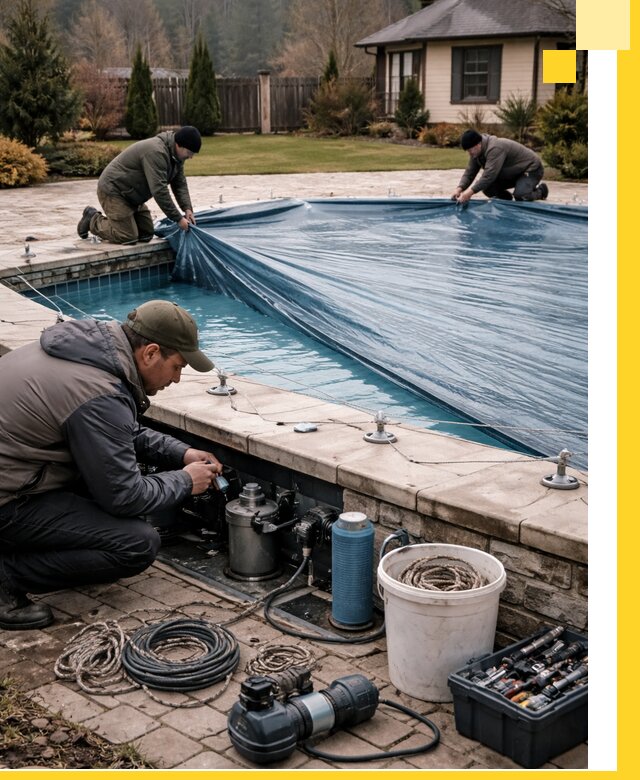 Консервация бассейнов в Чернушке: подготовка к длительному хранению