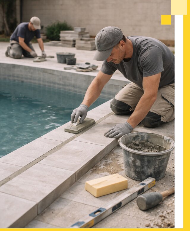 Отделка бассейнов в Чернушке: декоративная отделка и гидроизоляция