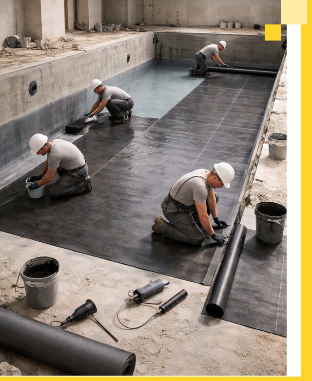 Профессиональная гидроизоляция бассейнов и чаш в Чернушке под ключ