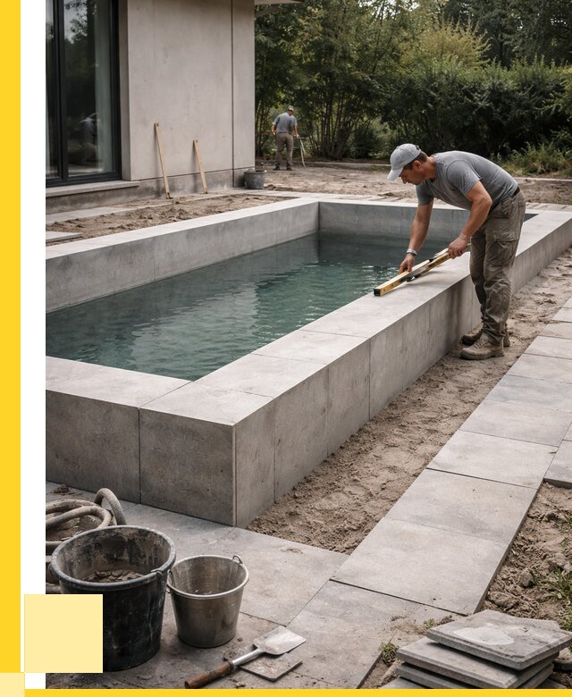 Строительство бетонного бассейна в Чернушке от 1218720 р. | ЭриданЧрш