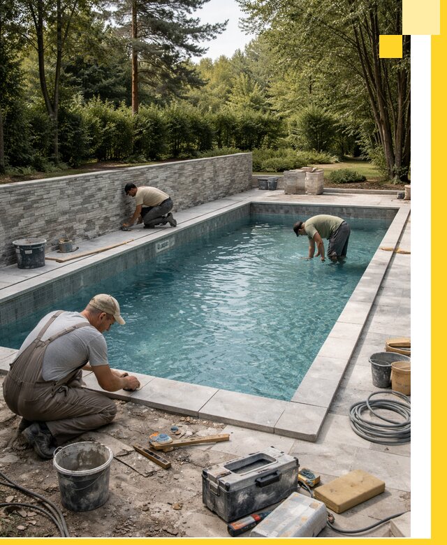 Проектирование и строительство частных бассейнов в Чернушке