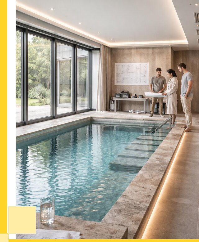 Закрытые бассейны под ключ в Чернушке от 2539000 р. | ЭриданЧрш