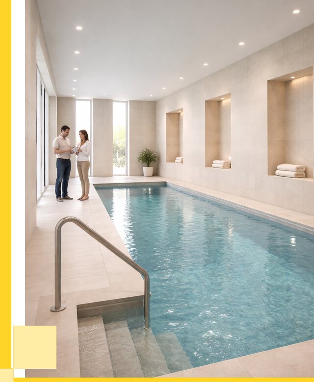 Бассейны в помещении под ключ в Чернушке от 1523400 р. | ЭриданЧрш