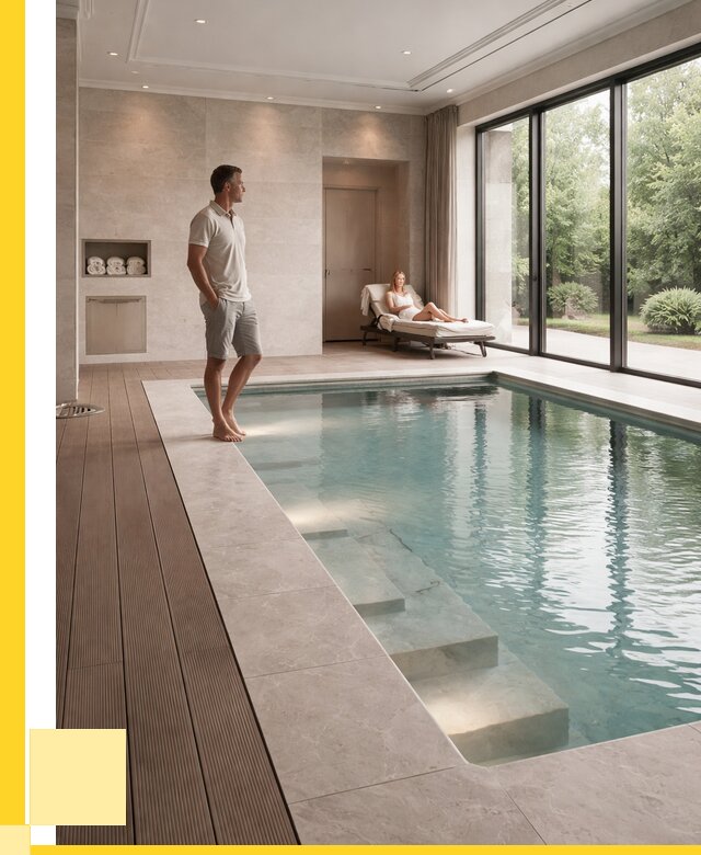 Бассейны в коттедже под ключ в Чернушке от 1218720 р. | ЭриданЧрш