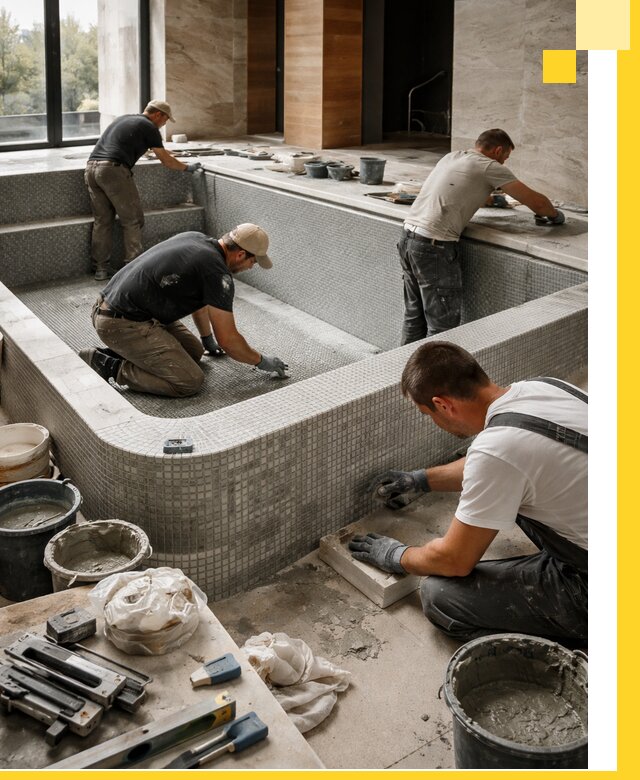 Строительство и установка СПА бассейнов под ключ в Чернушке