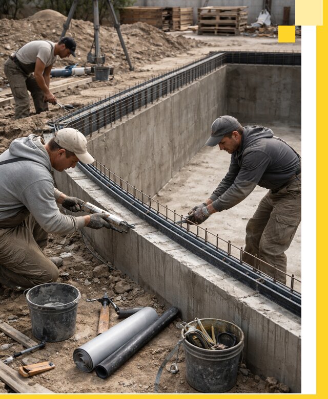 Качественный монтаж чаши бассейна в Чернушке под ключ с гарантией