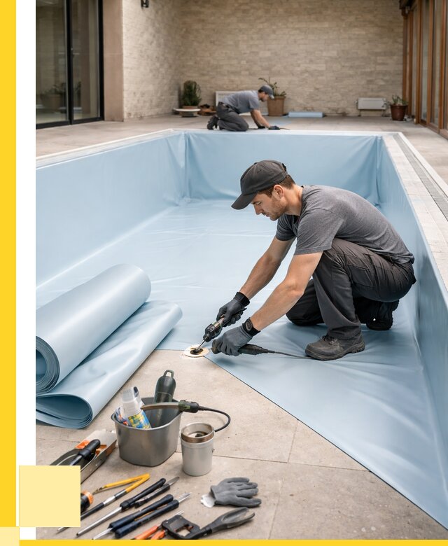 Пленка ПВХ для бассейнов в Чернушке от 2539 р. | ЭриданЧрш