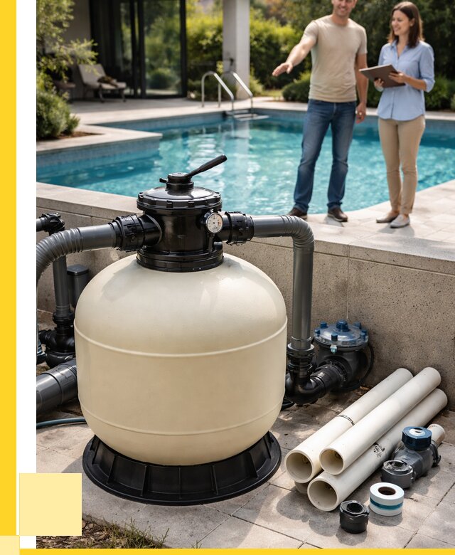 Песочные фильтры для бассейнов в Чернушке от 18281 р., ЭриданЧрш