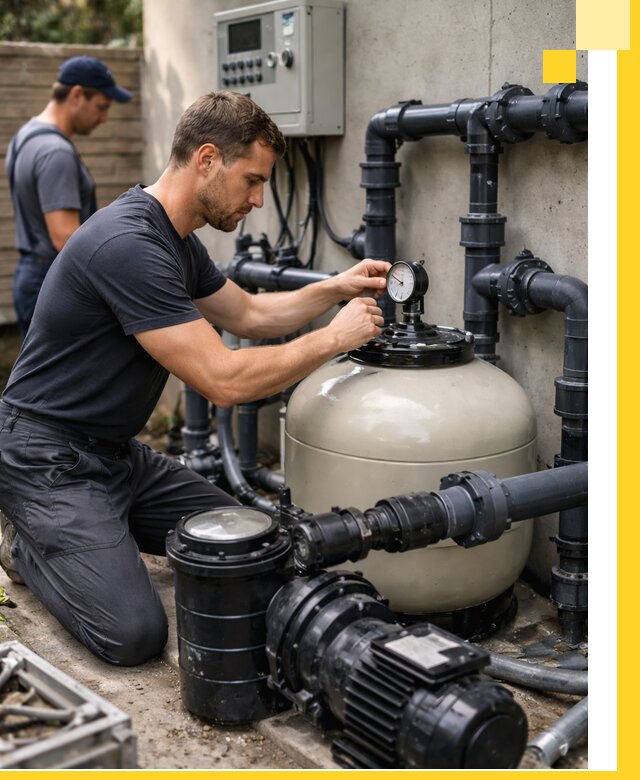 Поставка и монтаж фильтровального оборудования для бассейнов в Чернушке