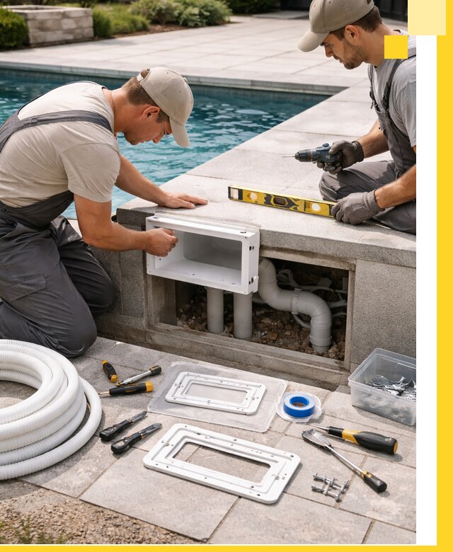 Поставка и установка скиммеров для бассейнов в Чернушке