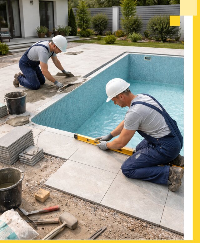 Строительство и монтаж плавательных бассейнов под ключ в Чернушке