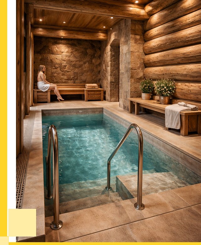 Аренда бани с бассейном в Чернушке от 1523400 р. | ЭриданЧрш