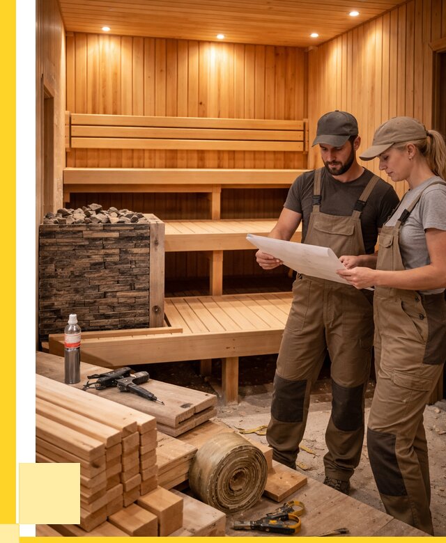 Строительство саун в Чернушке под ключ от 253900 р., ЭриданЧрш