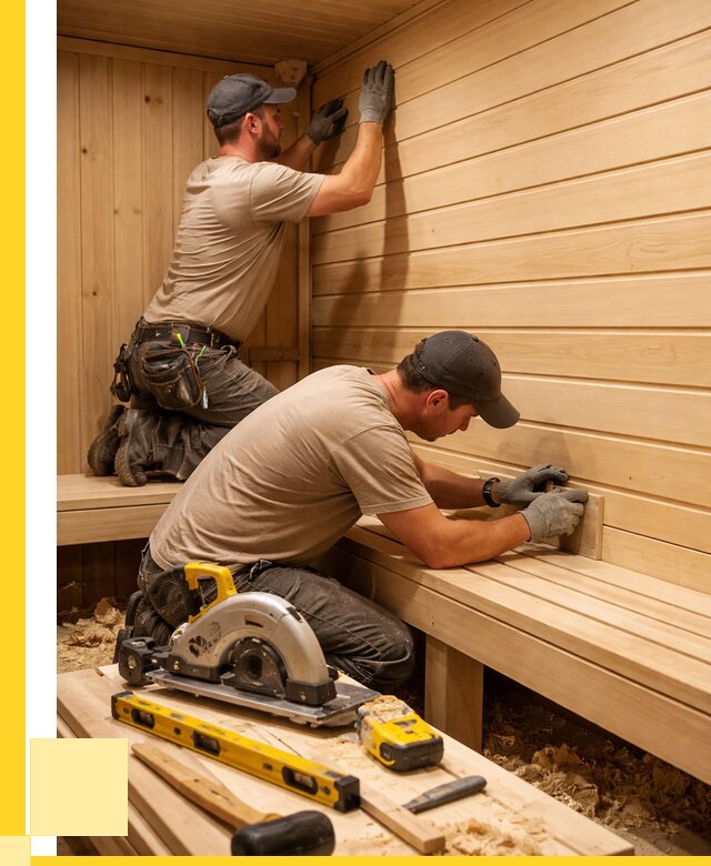 Обшивка саун вагонкой в Чернушке от 2539 р. | ЭриданЧрш