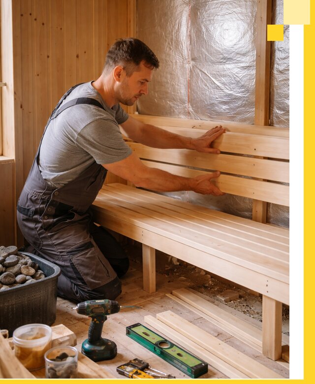 Проектирование, изготовление и монтаж финских саун в Чернушке