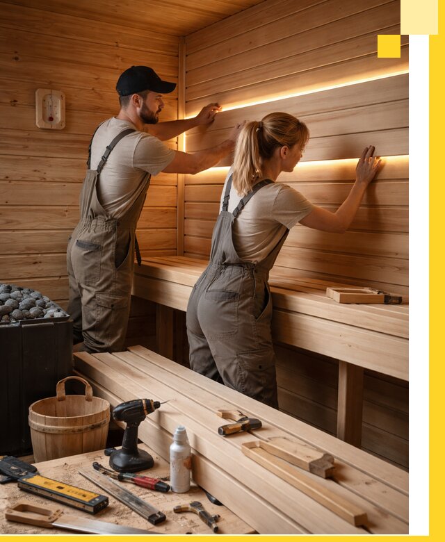 Дизайн саун и бань под ключ с индивидуальным проектом в Чернушке