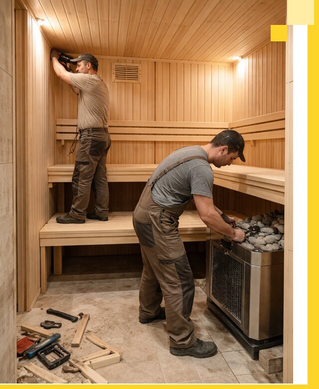 Купить сауну под ключ в Чернушке с монтажом и гарантией