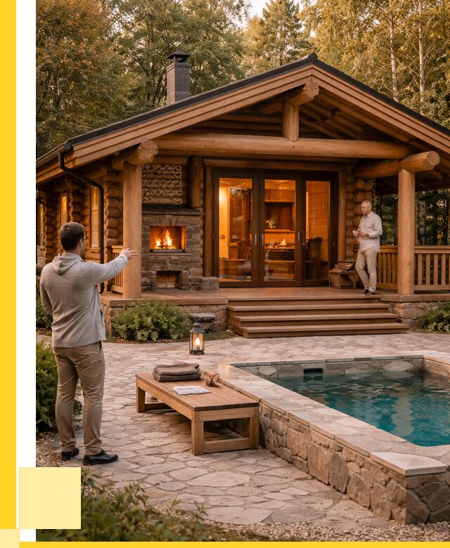 Проекты бань и хамам в Чернушке от 25390 р. | ЭриданЧрш