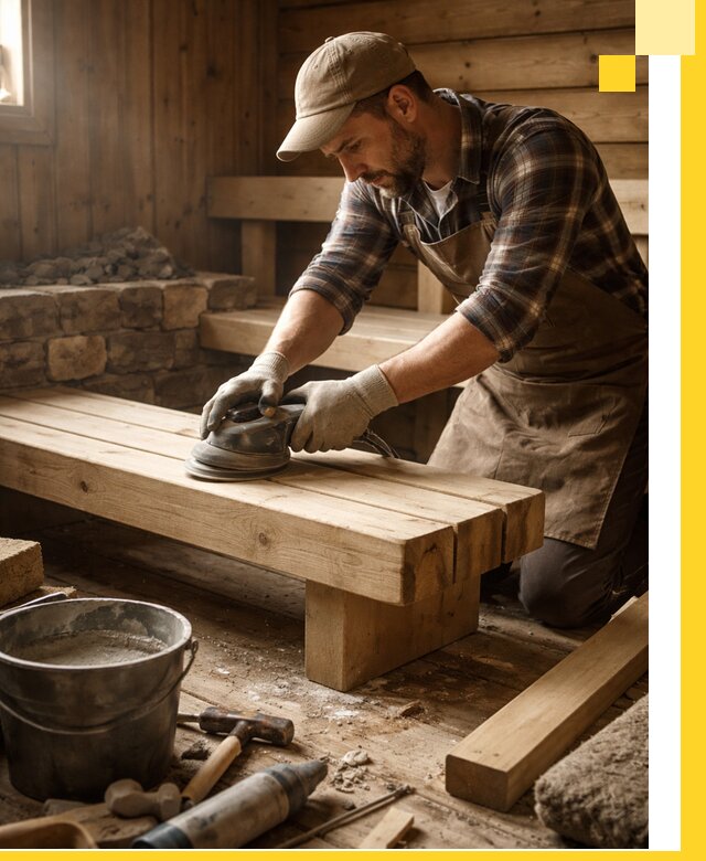 Ремонт бань под ключ в Чернушке с гарантией качества и сроков