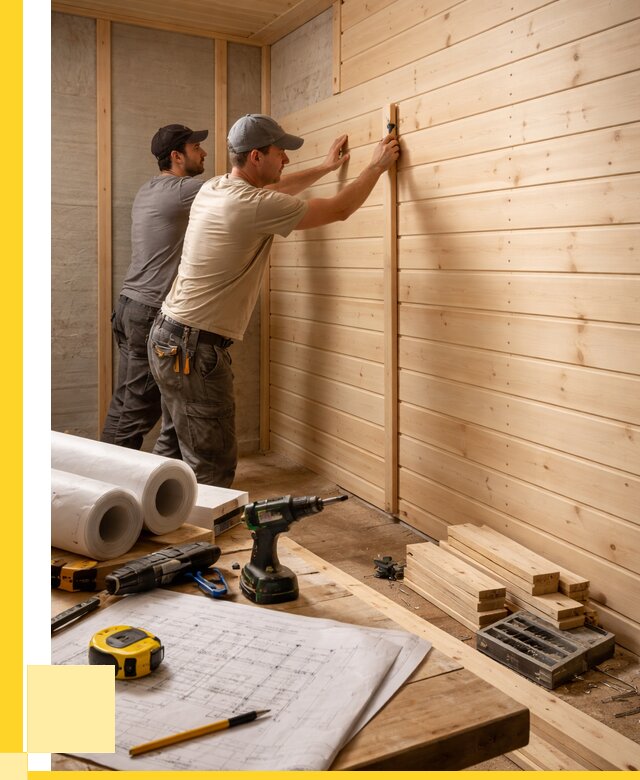 Обшивка бани вагонкой в Чернушке от 1219 р., ЭриданЧрш