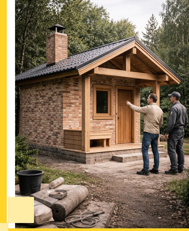 Кирпичные бани и печи в Чернушке от 355460 р. | ЭриданЧрш