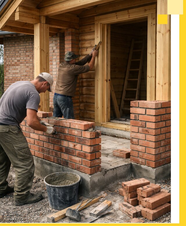 Строительство кирпичных бань под ключ в Чернушке с гарантией качества