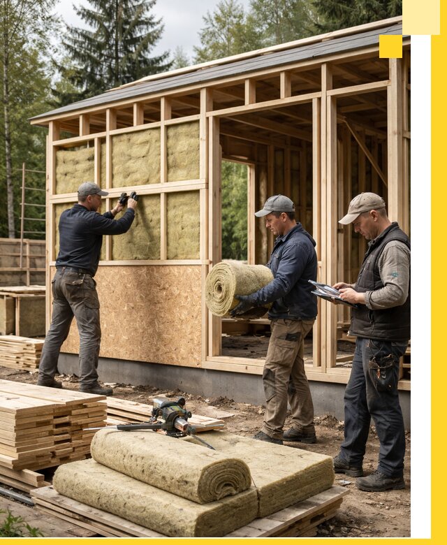 Проектирование и строительство каркасных бань в Чернушке под ключ